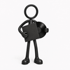 Stickyman Platenverzamelaar – persoonlijk cadeau voor vinylliefhebber - 3dbende