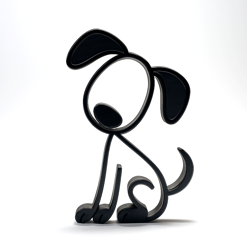 Stickyman Puppy - 3dbende