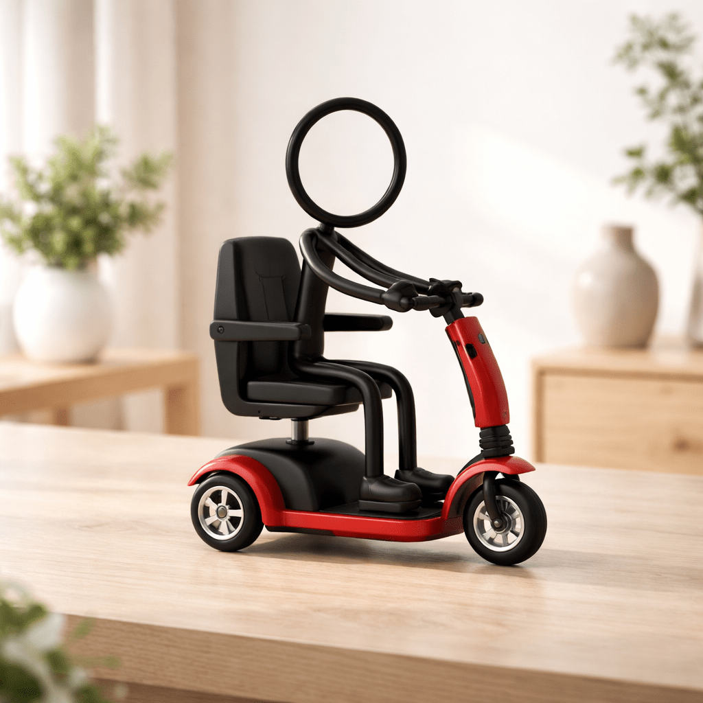 Stickyman Scootmobiel - 3dbende