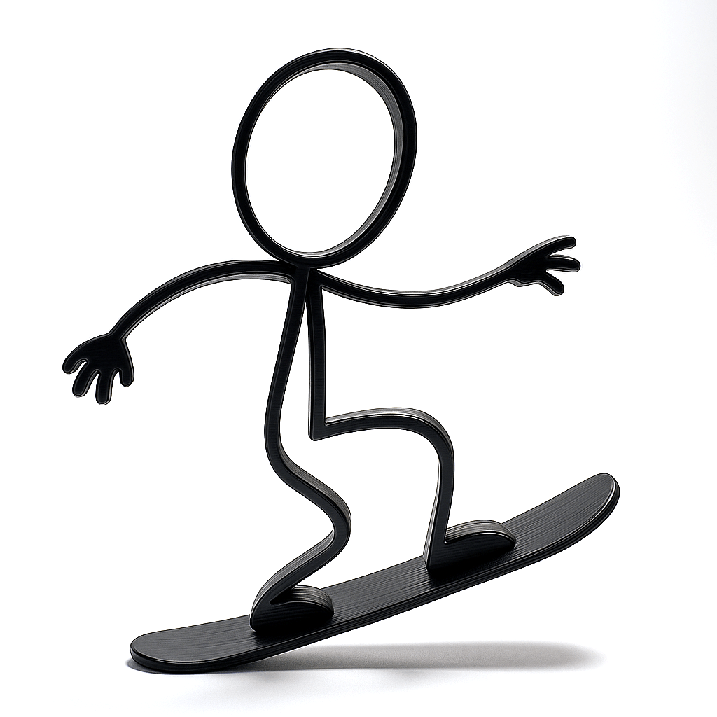 Stickyman Snowboard Jumper - 3dbende