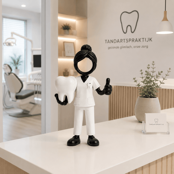 Stickyman Tandartsassistente - 3dbende