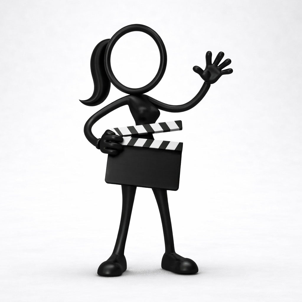 Stickyman Theatermaker (vrouwelijke versie) - 3dbende