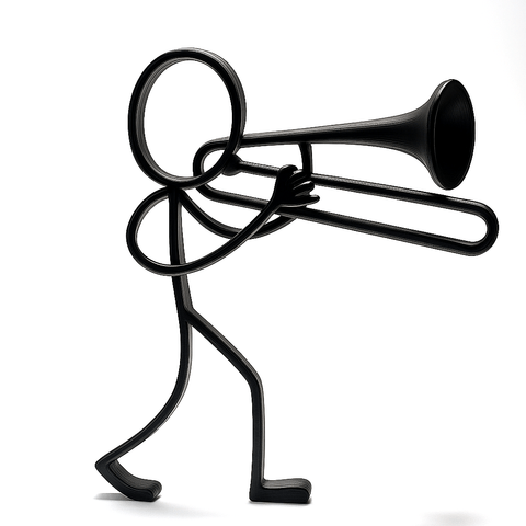 Stickyman Trombonist