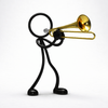 Stickyman Trombonist (nieuwe versie) - 3dbende