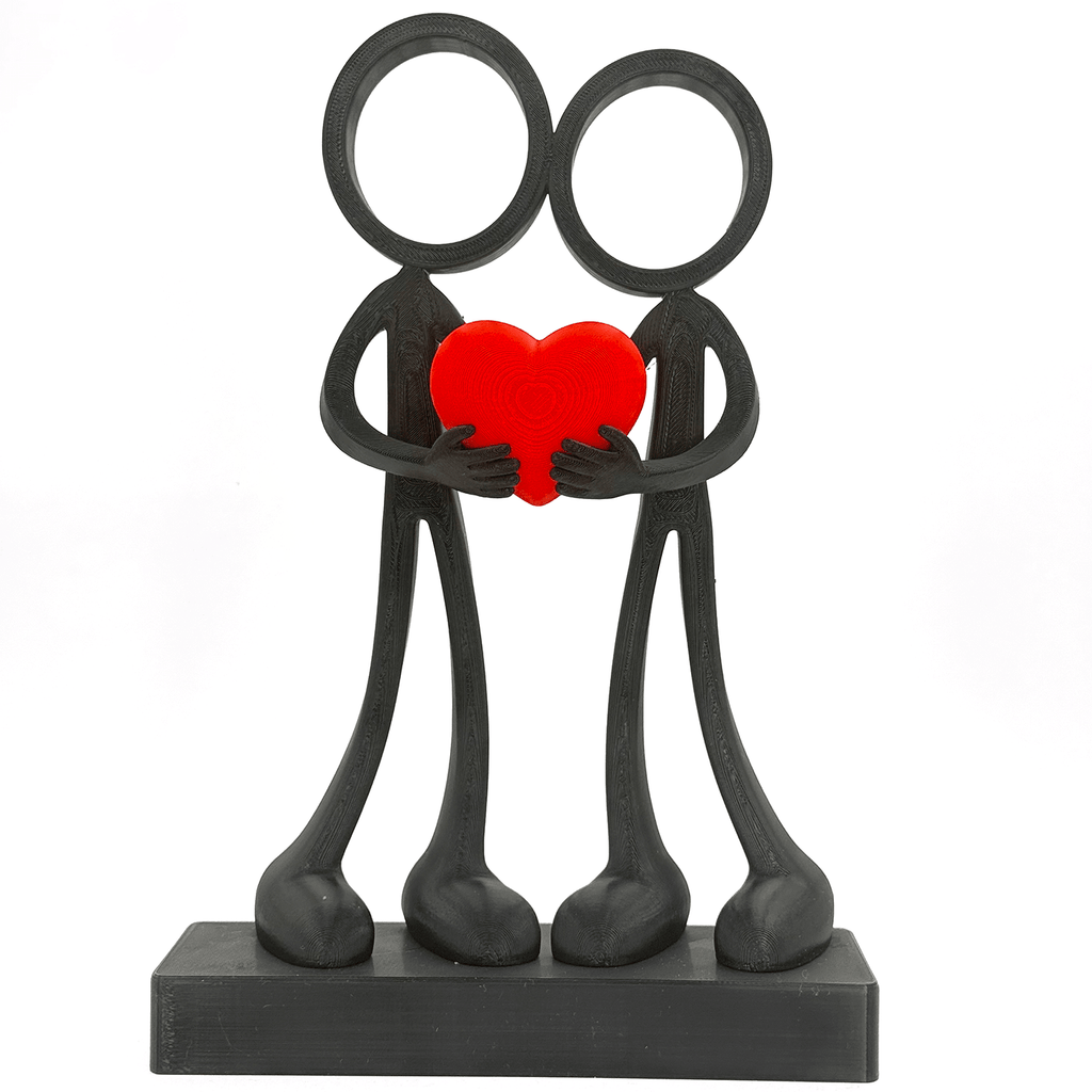 Stickyman Twee Mannen met Hart - 3dbende