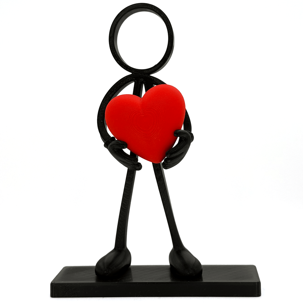 Stickyman Vader met hart - 3dbende
