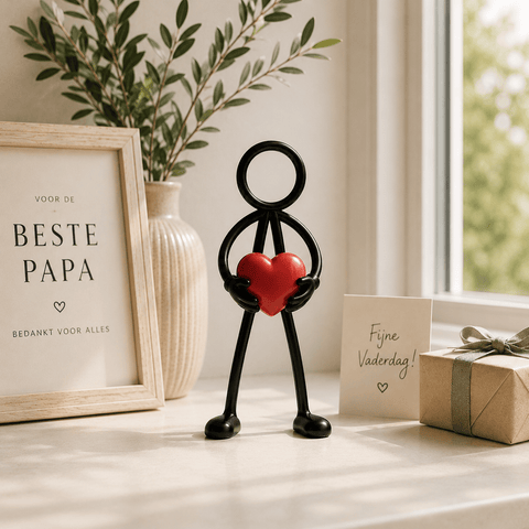 Stickyman Vader met hart