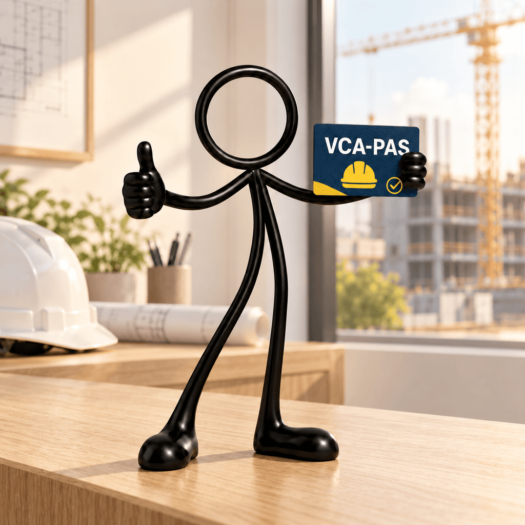 Stickyman VCA in passende sfeer