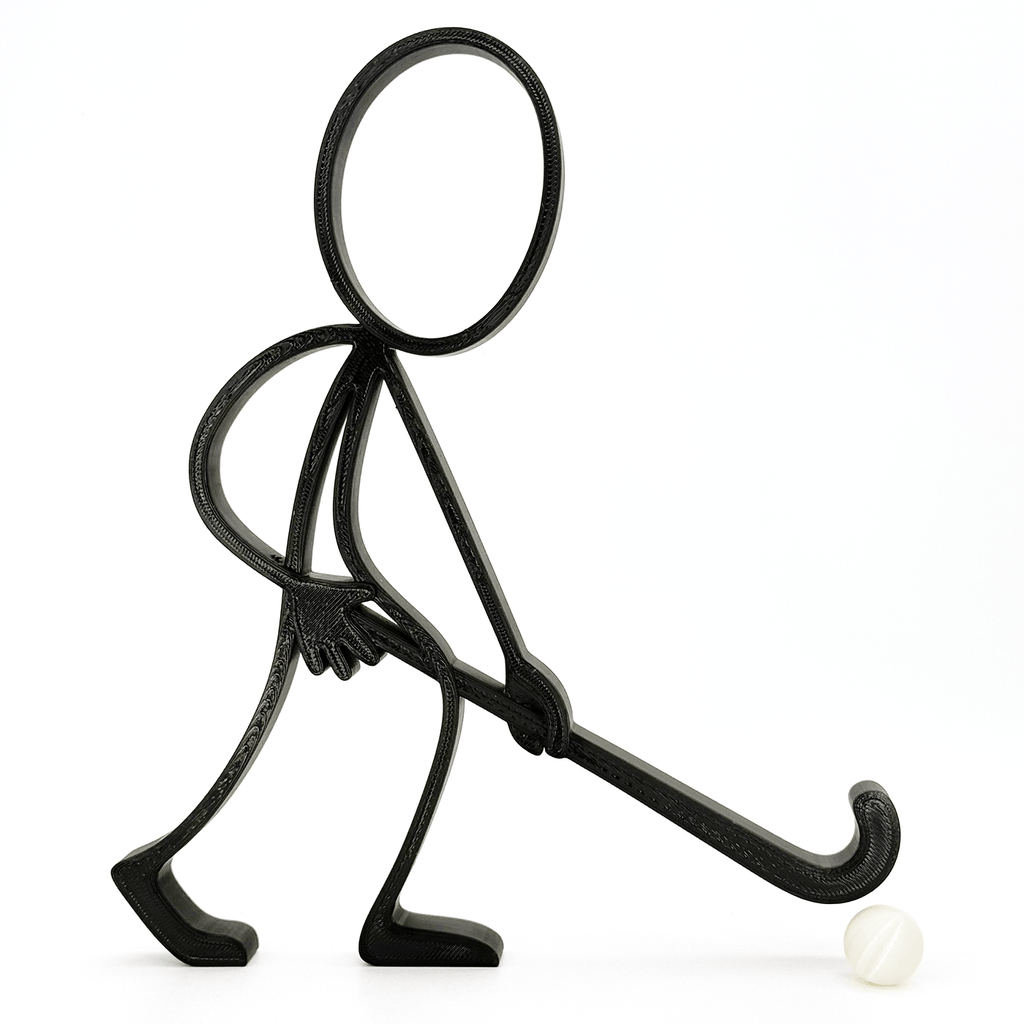 Stickyman Veldhockeyspeler – Voor de Echte Hockeyliefhebber - 3dbende