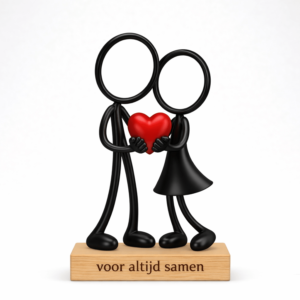 Stickyman Verliefd Stelletje - 3dbende