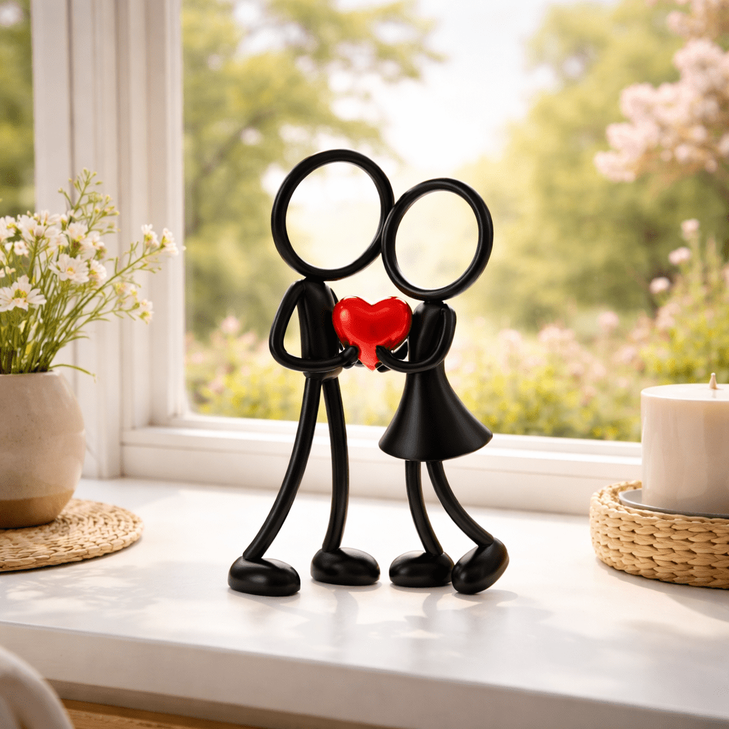 Stickyman Verliefd Stelletje - 3dbende