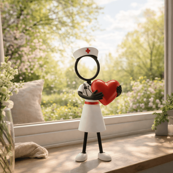 Stickyman Verpleegster met Hart - 3dbende