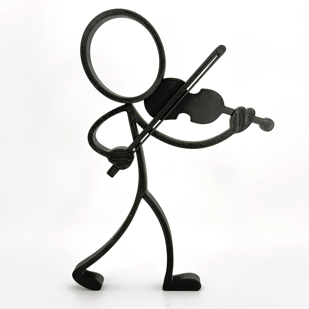 Stickyman Vioolspeler - 3dbende