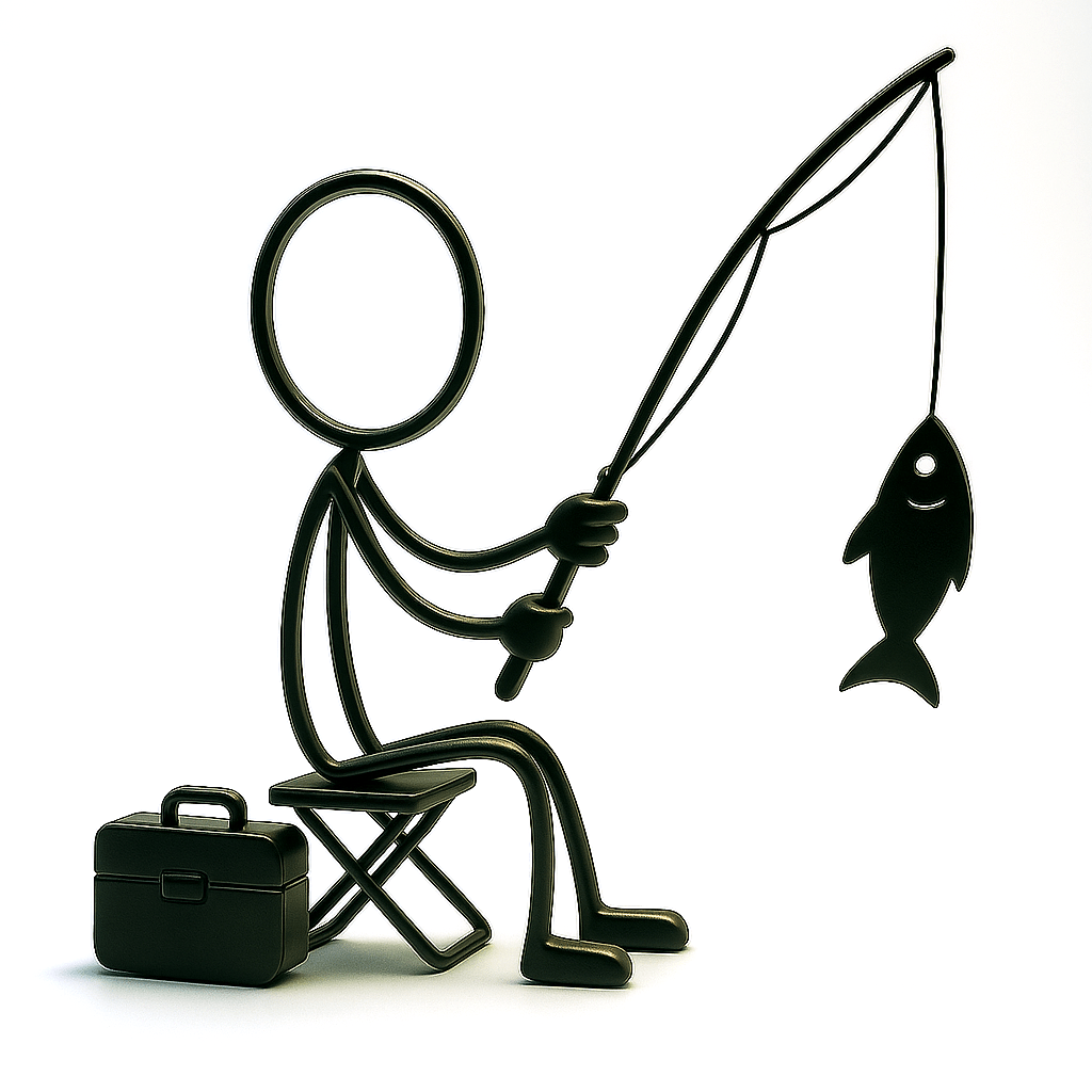 Stickyman Visser - 3dbende