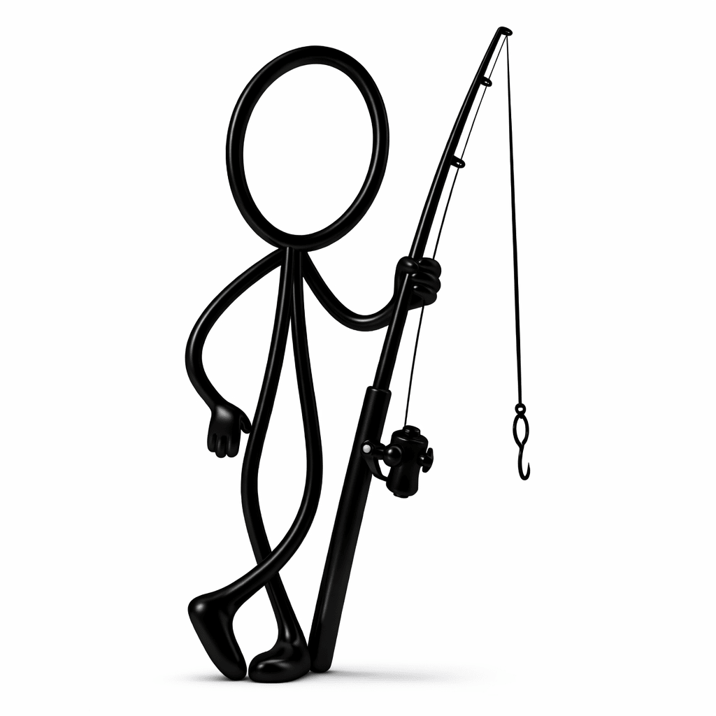 Stickyman Visser - 3dbende