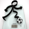 Stickyman Voetballer – Met voetbal - 3dbende