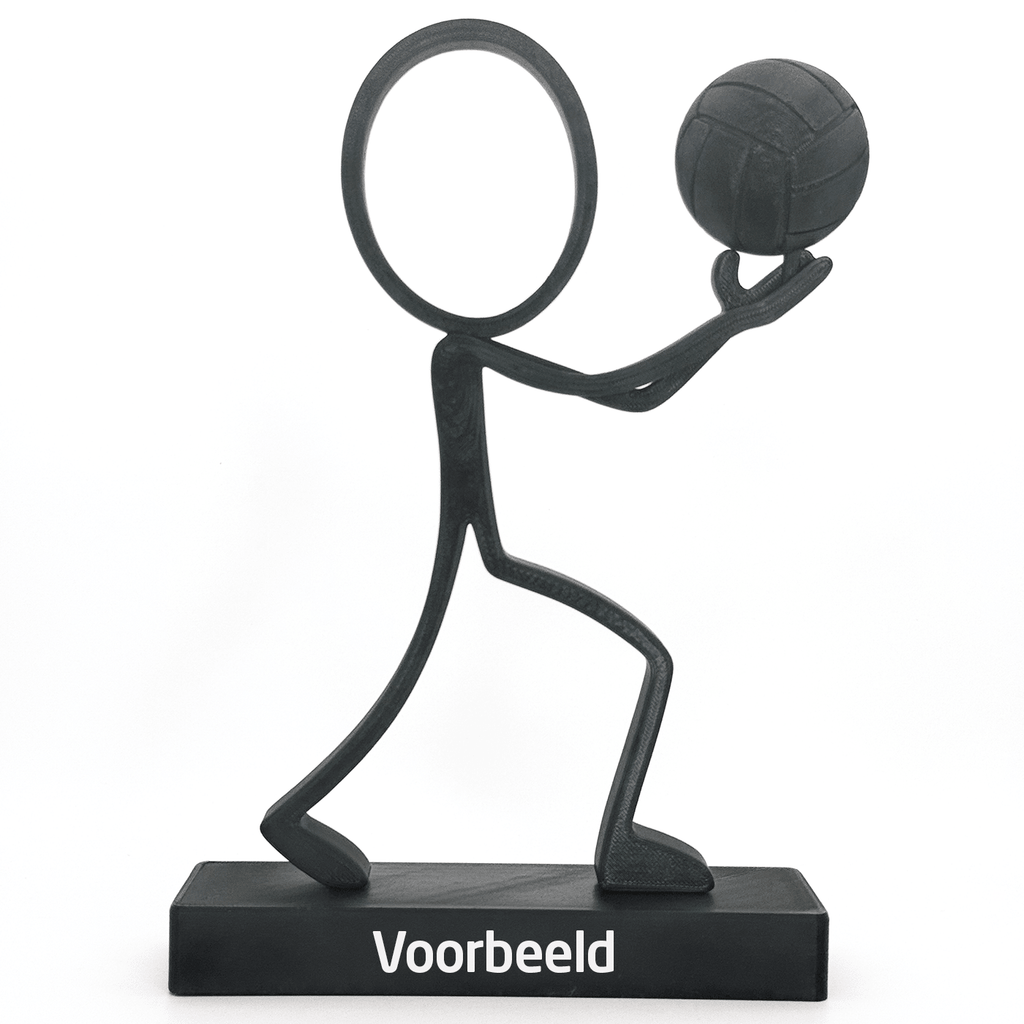 Stickyman Volleybalspeler - 3dbende
