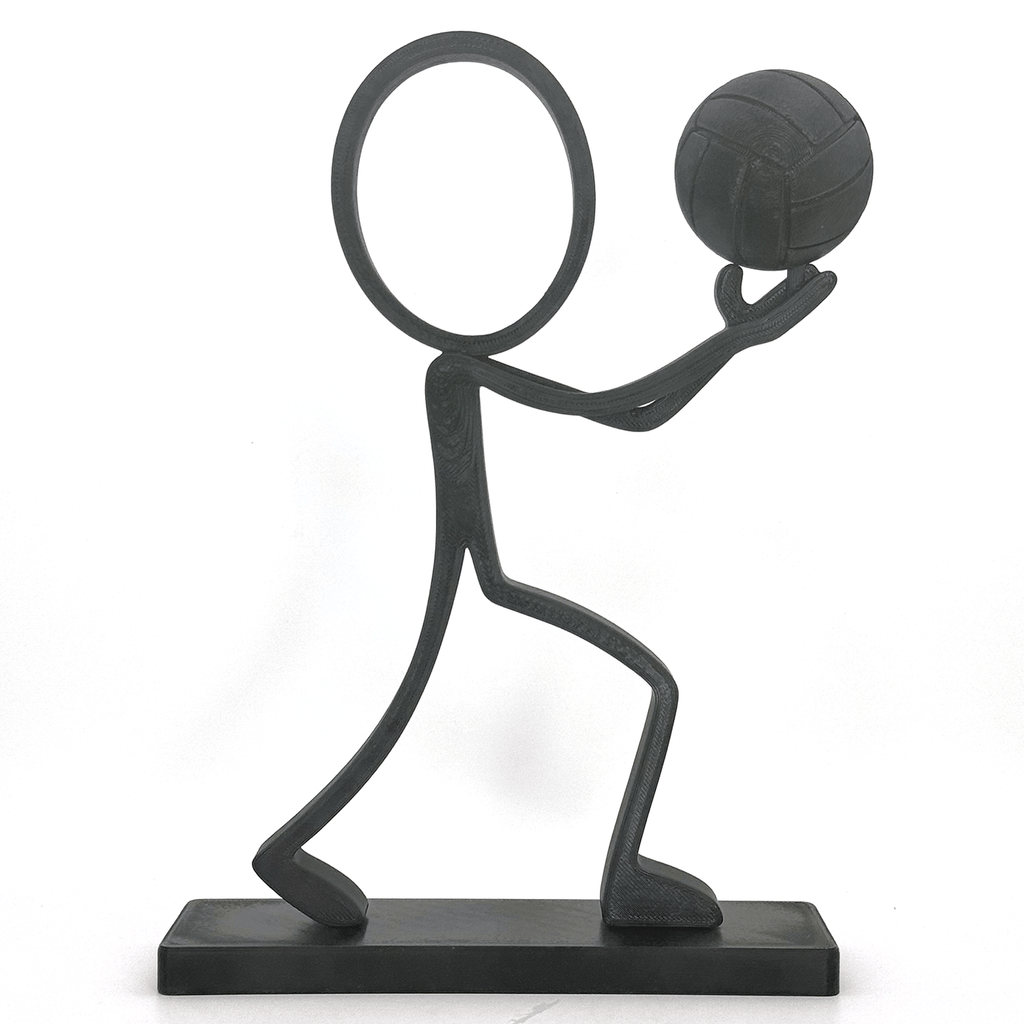 Stickyman Volleybalspeler - 3dbende