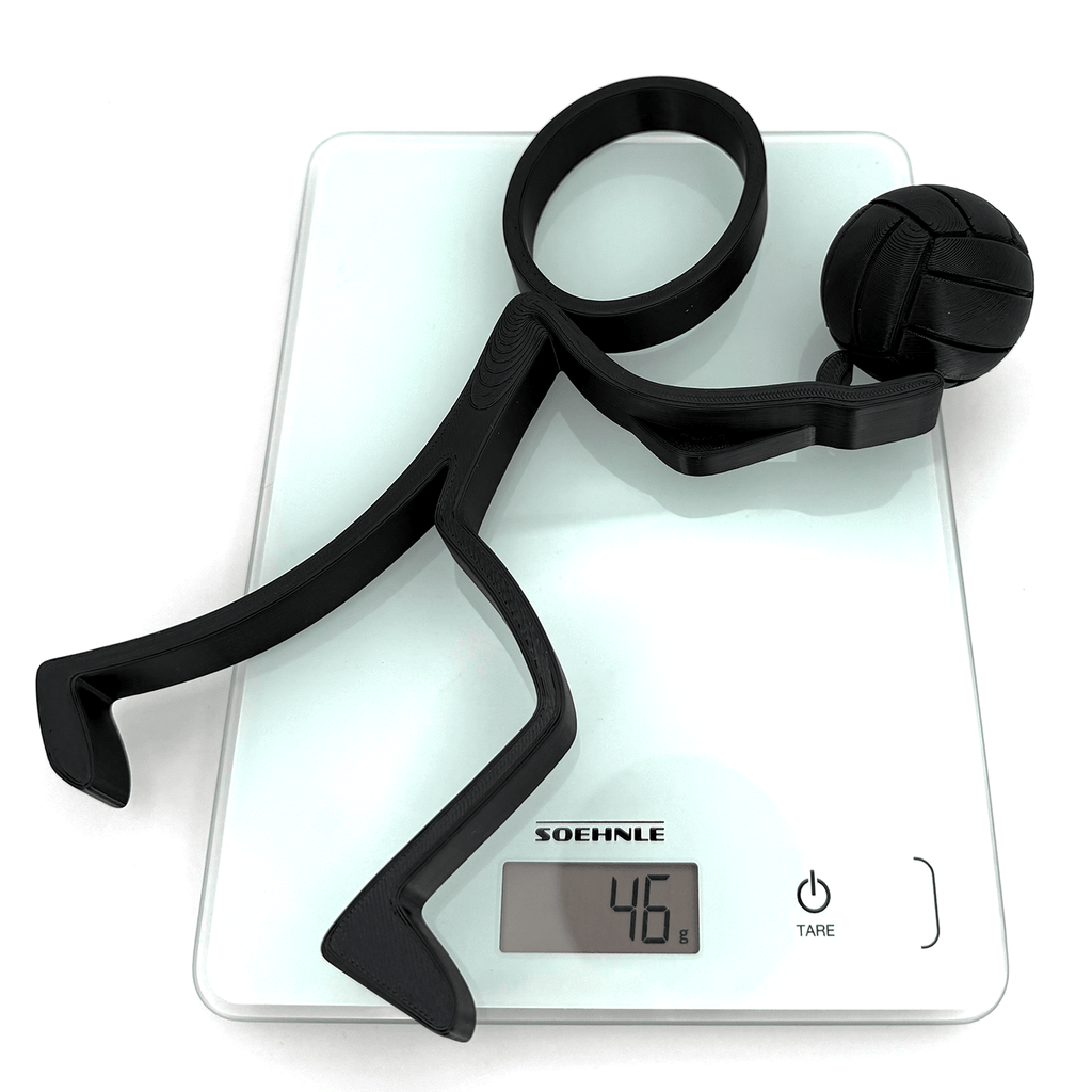 Stickyman Volleybalspeler - 3dbende