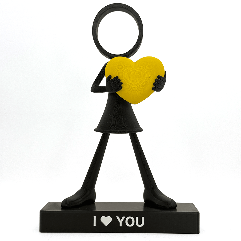 Stickyman Vrouw met Hart - 3dbende