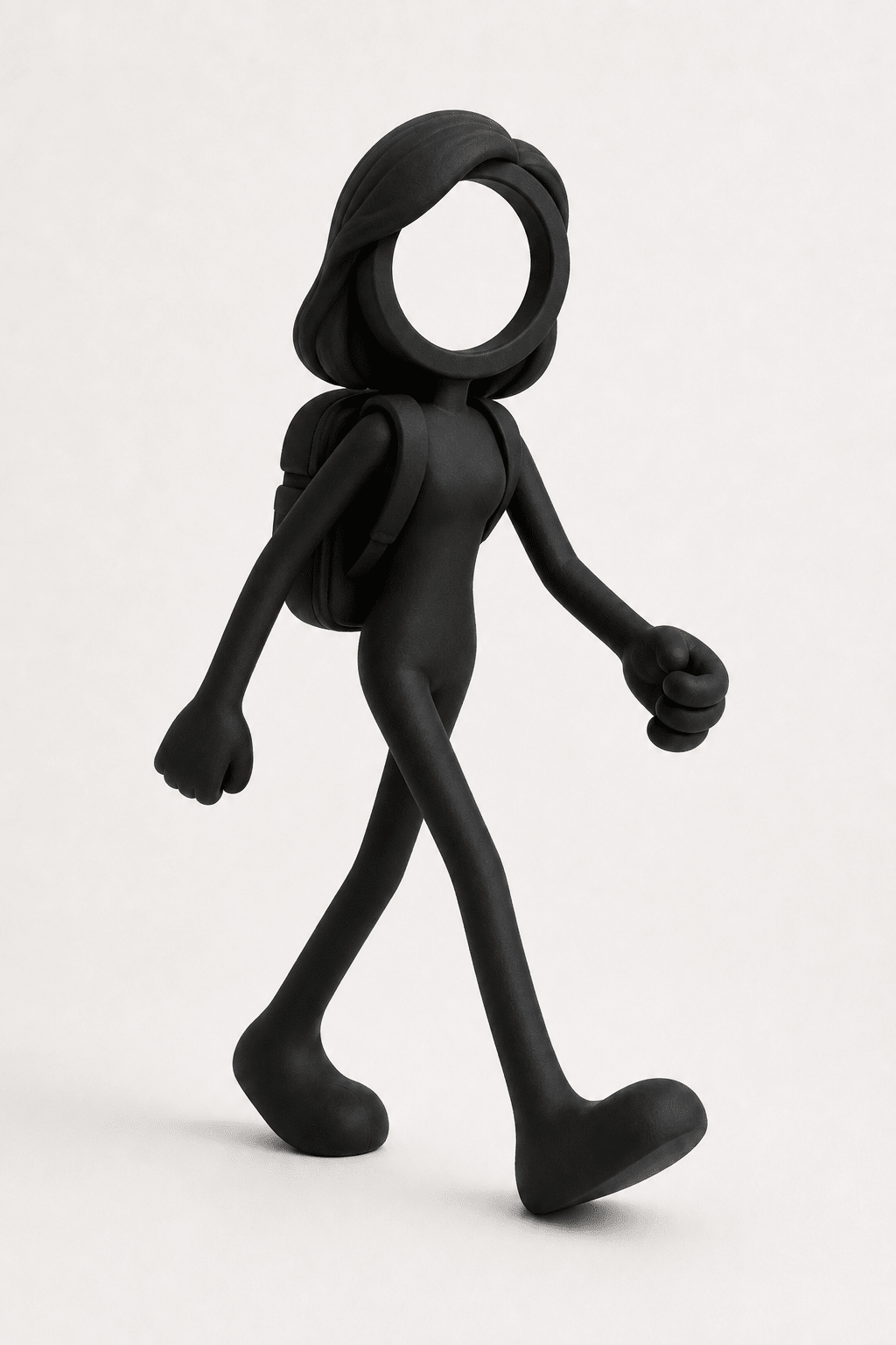 Stickyman Wandelaarster – Vierdaagse cadeau voor haar - 3dbende