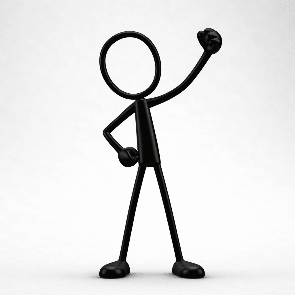 Stickyman Winnaar - 3dbende