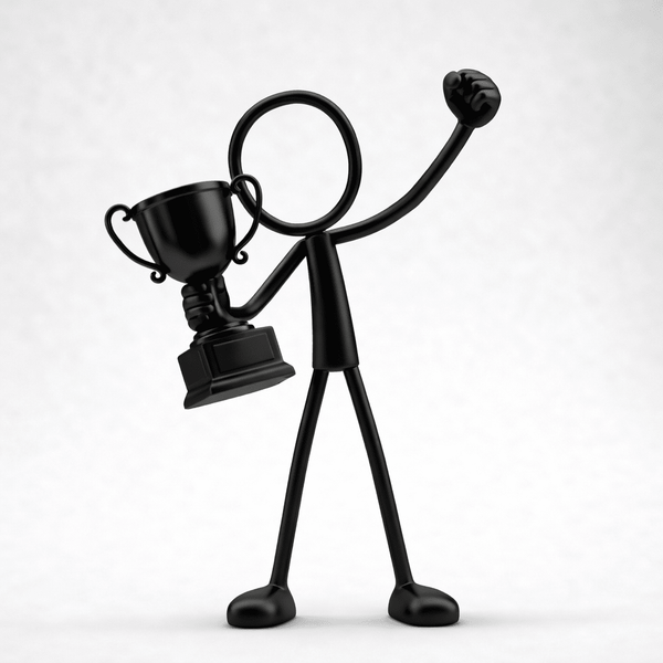 Stickyman Winnaar - 3dbende