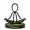 Stickyman Yoga – Meditatie Decoratie (Zen Pose) - 3dbende