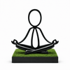 Stickyman Yoga – Meditatie Decoratie (Zen Pose) - 3dbende