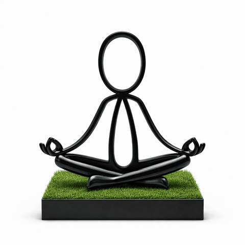 Stickyman Yoga – Meditatie Decoratie (Zen Pose)