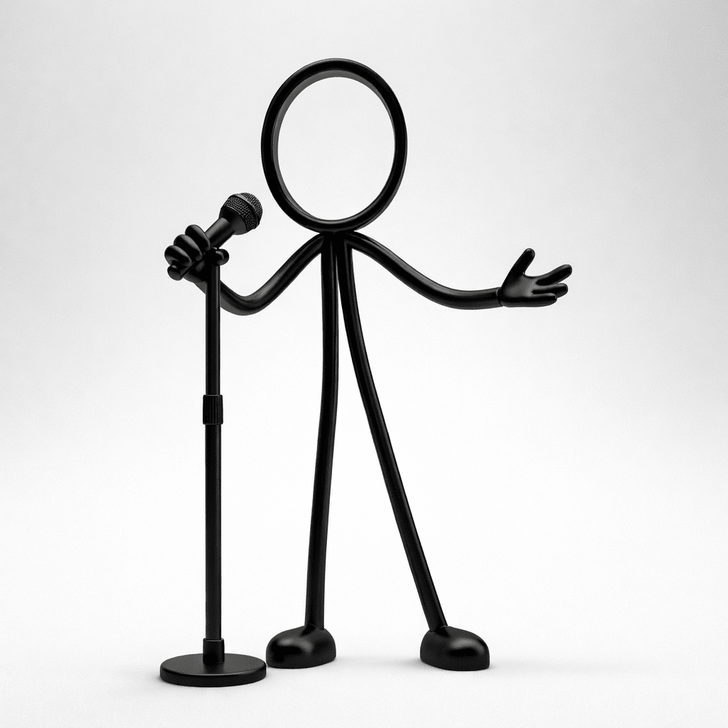 Stickyman Zanger – Microfoonstandaard Performer - 3dbende