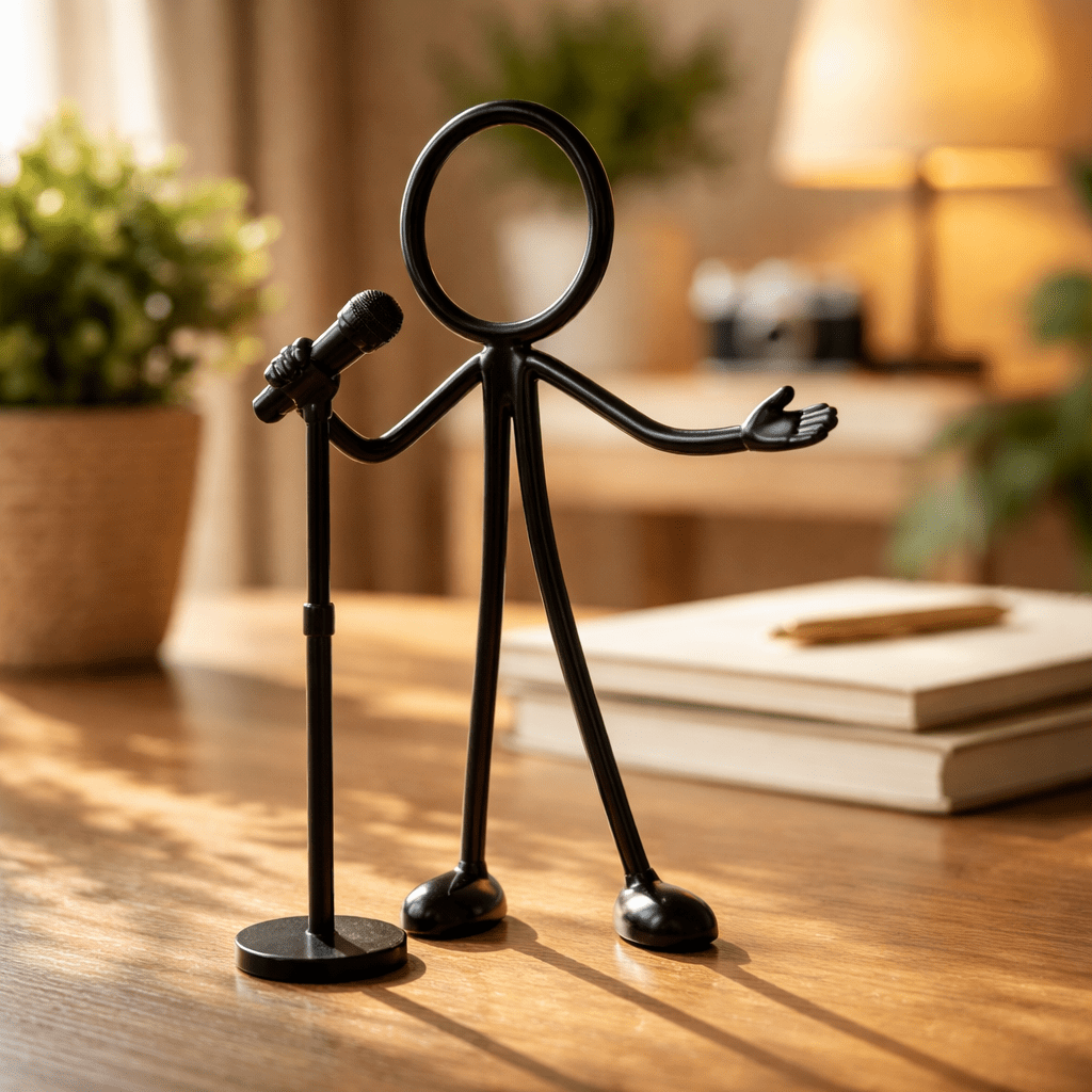 Stickyman Zanger – Microfoonstandaard Performer - 3dbende