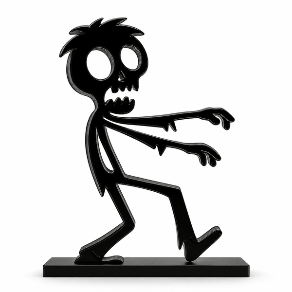 Stickyman Zombie met zwart voetstuk van 1 cm