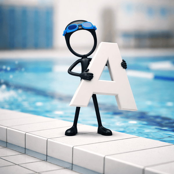 Stickyman Zwemdiploma A, B of C - 3dbende