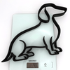 Teckel Decoratie - Hondenliefhebbers Cadeau - 3dbende