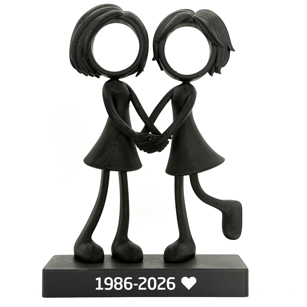 Twee Vriendinnen Samen - 3dbende