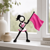 Vlaggendraagster (Color Guard) decoratie - 3dbende